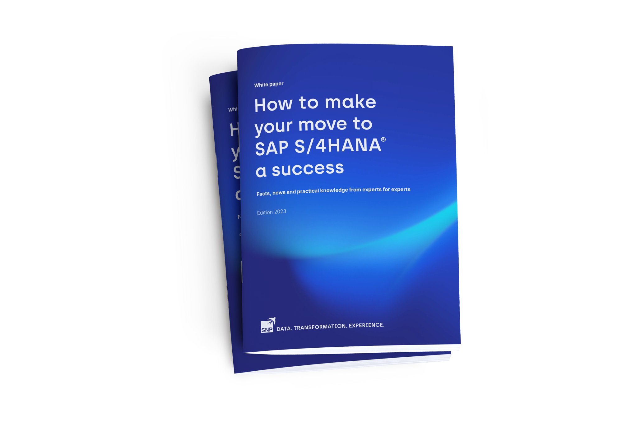 How to make your move to SAP S/4HANA® a success whitepaper mockup